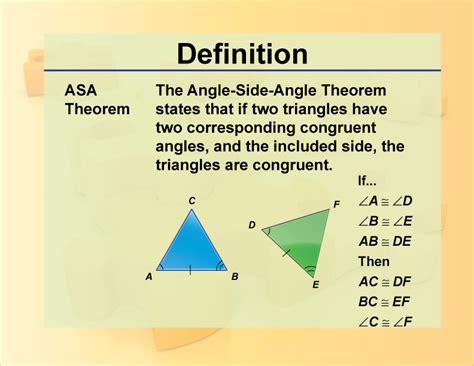 Student Tutorial Triangle Theorems Media4math