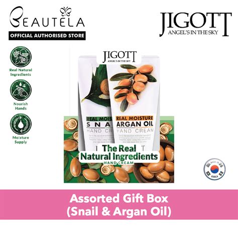 Jigott Gift Box Snail Argan Beautela