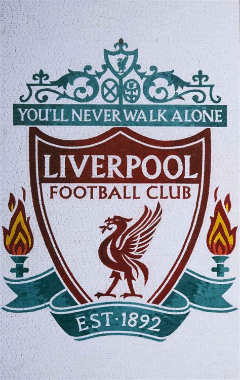 Liverpool Football Club Custom Mosaic Art Signs Logos Mozaico