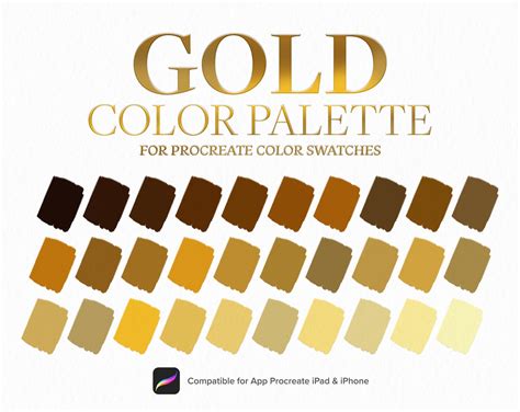 Golden Girls Extreme Color Palette Color Palette Gold Color Palettes
