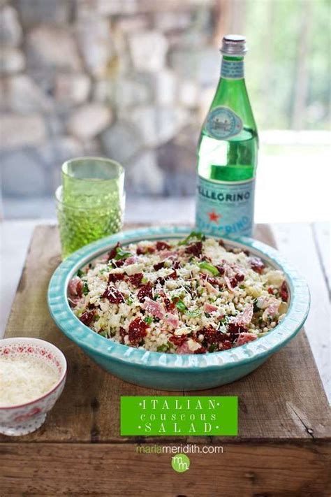Last updated jun 27, 2021. Italian Couscous Salad - Marla Meridith | Recipe ...