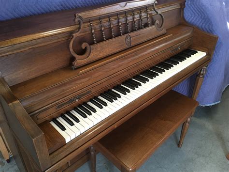 Reconditioned Wurlitzer Console Upright Piano For Sale Ashly Piano