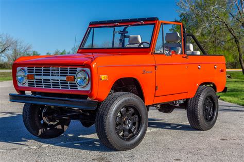 Modified 1971 Ford Bronco 3 Speed For Sale On Bat Auctions Sold For
