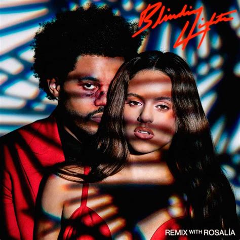 The Weeknd Con Rosalía Blinding Lights La Portada De La Canción
