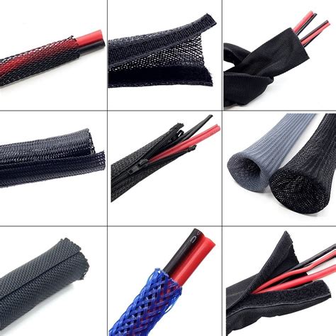 Cable Sleeve Expandable Pet Braided Auto Computer Wire Accessories