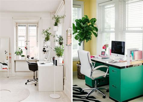 Home Office Greenery Ideas Bee Home Plan Home Decoration Ideas