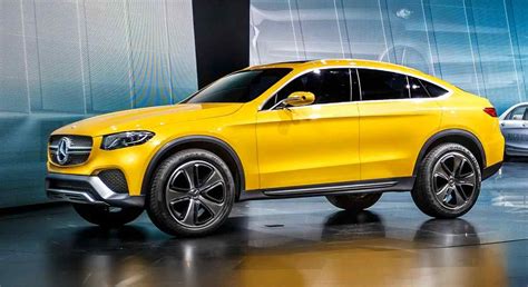 They come with different engines but otherwise have similar standard and optional features. Concept 2018-2019 Mercedes-Benz GLC Coupe - forerunner of ...