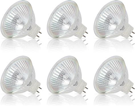 Simba Lighting Halogen Mr16 12v 20w Bulbs Gu53 2 Pin Bab Cover Glass