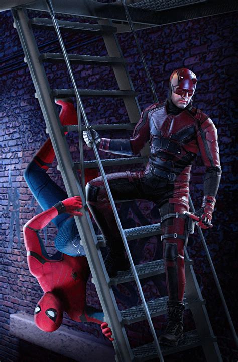 Daredevil And Spider Man Comics Vs Mcu Rdaredevil