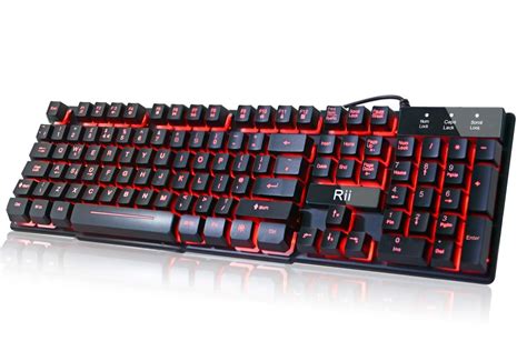 Tastatura Gaming Usb Butoane Multimedia Iluminata In 3 Culori Rii