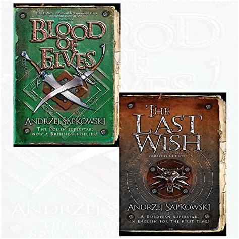 Andrzej Sapkowski The Witcher Book Series 2 Books Collection Set