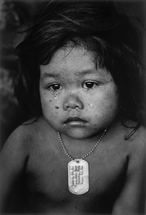 Cambodian Refugee Girl Phnom Penh 1975 By Ansel Adams What I Like About Is The Emotion