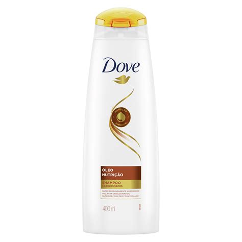 Shampoos para cabelos secos Dove Óleo Nutrição Dove