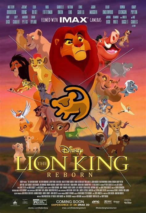 Screenings are being planned across the country! The lion king reborn june 2018 imax poster by https://www ...