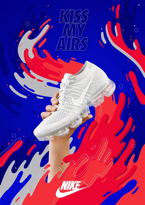 Kiss My Airs on Behance | Sports graphic design, Shoe poster, Graphic design posters