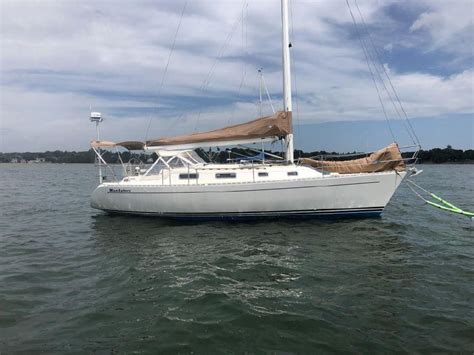 1993 Used Freedom 35 Sloop Sailboat For Sale 69000 Haddam Ct