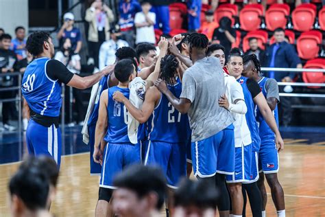 Gilas Pilipinas In High Spirits Arrives In China For Asian Games