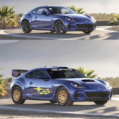 Sports car purity, subaru dna. 2022 Subaru BRZ "Rally Edition" Looks Like a WRC Celica on ...