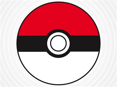 Pokemon Ball Vector Clip Art Library