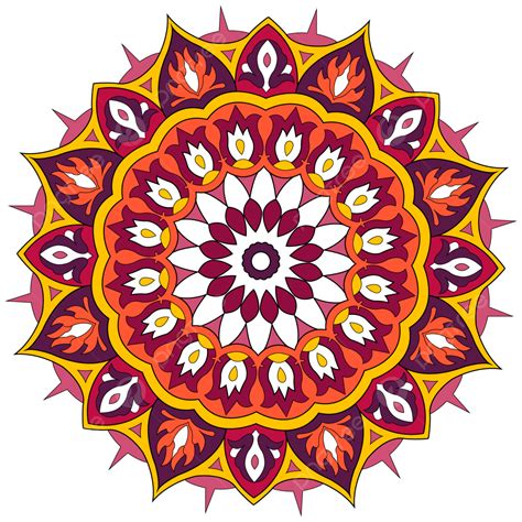 Colorful Mandala Vector Design Images Beautiful Colorful Mandala Png