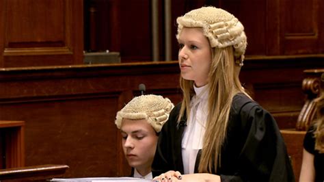 Bbc Two Young Legal Eagles Mock Criminal Trial At The Old Bailey
