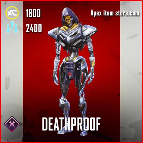 Apex Legends Item Shop Deathproof Skin Apex Legends Item Store See