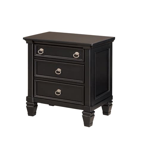 Maybe you would like to learn more about one of these? Ashley Greensburg Three Drawer Night Stand in Black *** Be ...