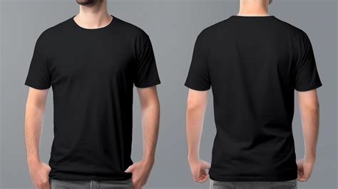 Black Cotton T Shirt Mockup Stock Photos Images And Backgrounds For