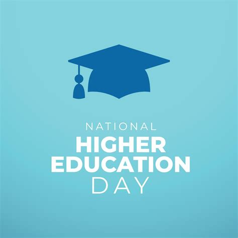 Vector Graphic Of National Higher Education Day Good For National