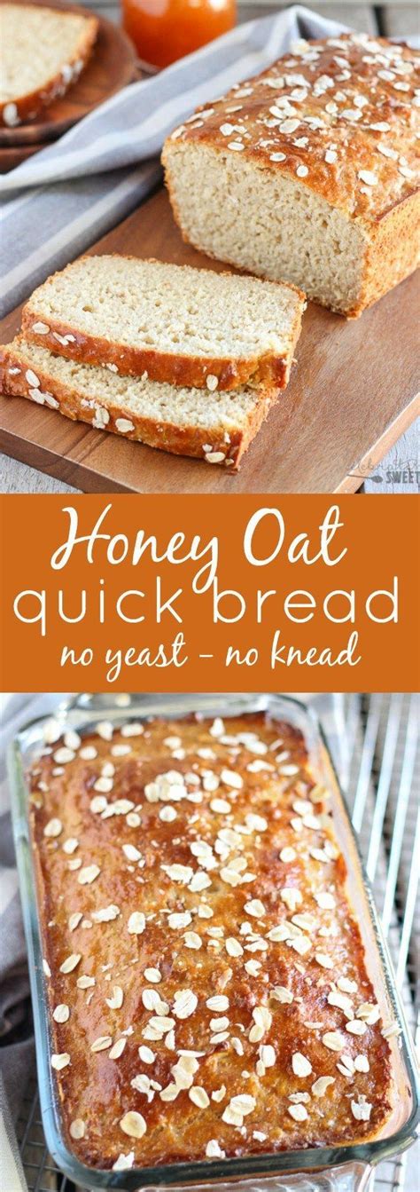 They are cooked in a skillet when we first started experimenting with using baking powder instead of yeast to make bread, we were skeptical. Honey Oat Quick Bread (No Yeast, No Knead) | Yeast free ...