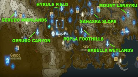 Zelda Tears Of The Kingdom All Skyview Towers Locations Gamespot