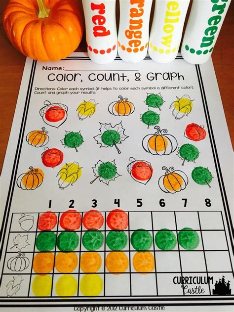 A foundation in preschool developmental skills in all five domains of preschool development helps establish behaviors that will make them successful. Thanksgiving activities for PreK and Kindergarten: color ...
