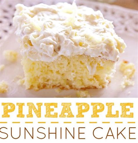 Get your fruit on with our winning collection of sweet and sunny pineapple recipes you can serve after dinner, take to potlucks and. yellow cake with pineapple topping