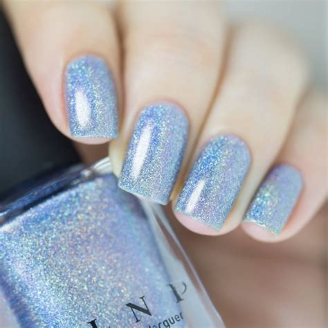 Skyscraper Light Periwinkle Ultra Holographic Nail Polish By Ilnp In