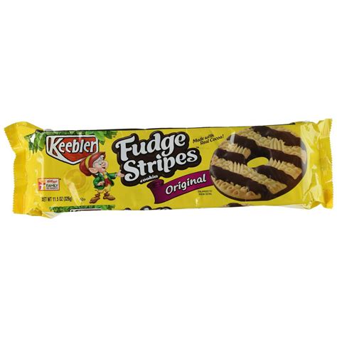 12 Packs Keebler Fudge Shoppe Fudge Stripe Cookies 11 5 Ounces Packages