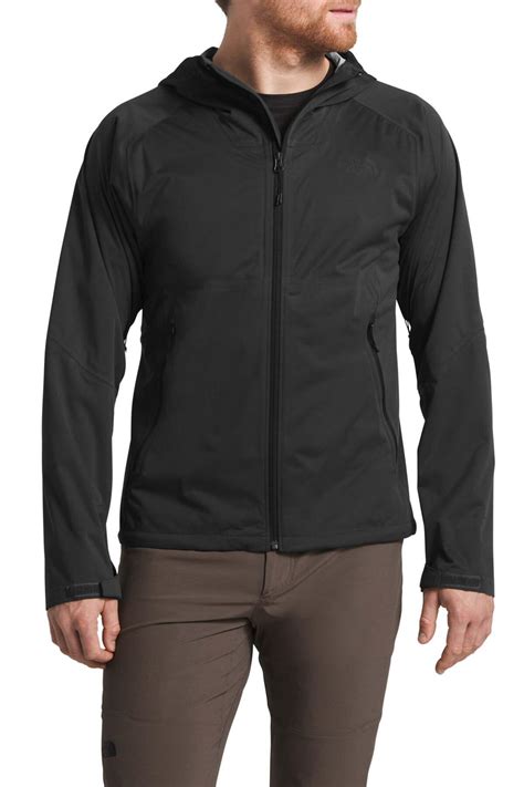 The North Face Allproof Water Repellent Stretch Jacket In Black For Men Lyst