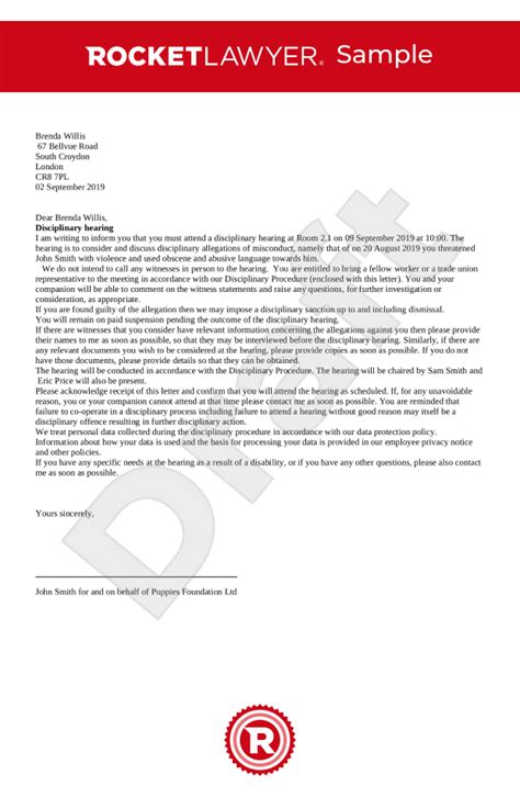 misconduct warning letter for misbehaviour final warning letter to employee for misconduct
