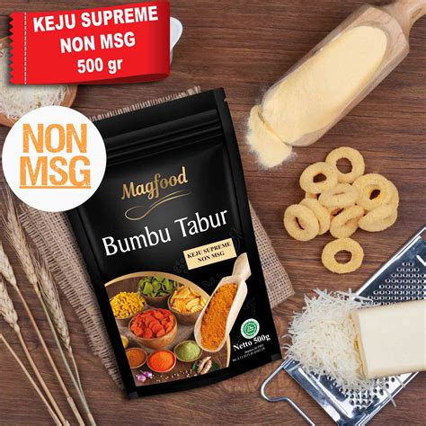 Magfood Bumbu Tabur Keju Supreme Non Msg 500 Gram Magfood