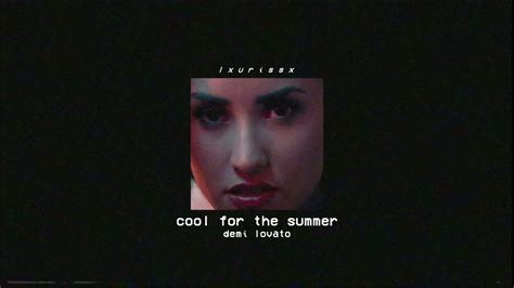 Demi Lovato Cool For The Summer 𝙨𝙡𝙤𝙬𝙚𝙙 𝙧𝙚𝙫𝙚𝙧𝙗 Use Headphones