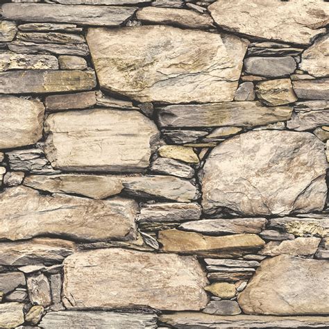 Modern/Transitional Stone Wallpaper at Lowes.com