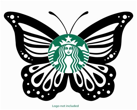 Starbucks Butterfly Cold Cup Svg Starbuck Full Wrap Svg | Etsy
