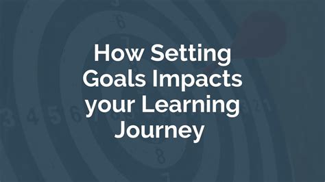 How Setting Goals Impacts Your Learning Journey Myhrfuture