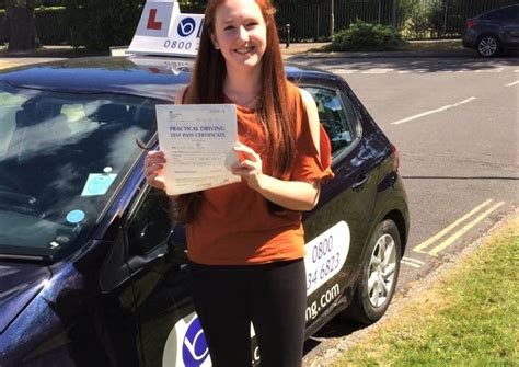 Lauren Hayes From Bracknell Passed Her Driving Test Archives Blue