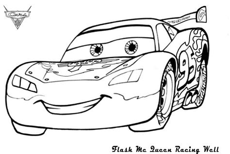 Lightning Mcqueen Coloring Pages Printable