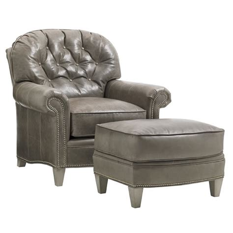By handy living (3) new. Lexington Oyster Bay Bayville Leather Arm Chair with ...