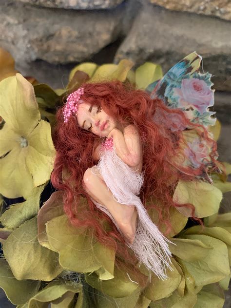 Teeny Tiny Fairy Dream Fairy Art Fairy Doll Sleeping Fairy Fairy