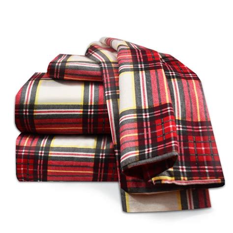 Split King 100 Cotton Luxury Winter Flannel Sheet Set Warm Cozy