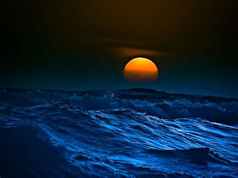 24 Best Night Sea Images On Pinterest Moonlight