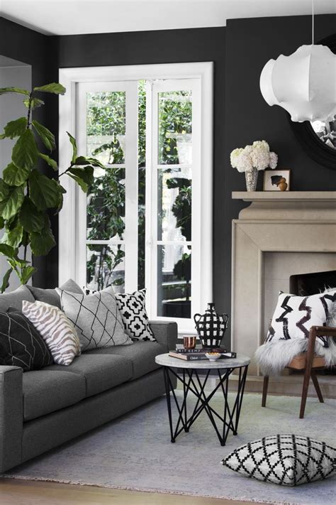 Fantastic Living Room Color Ideas For Black Furniture Livingroom