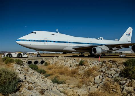 Nasas Shuttle Carrier Aircraft Settles Down In Palmdale Edwards Air